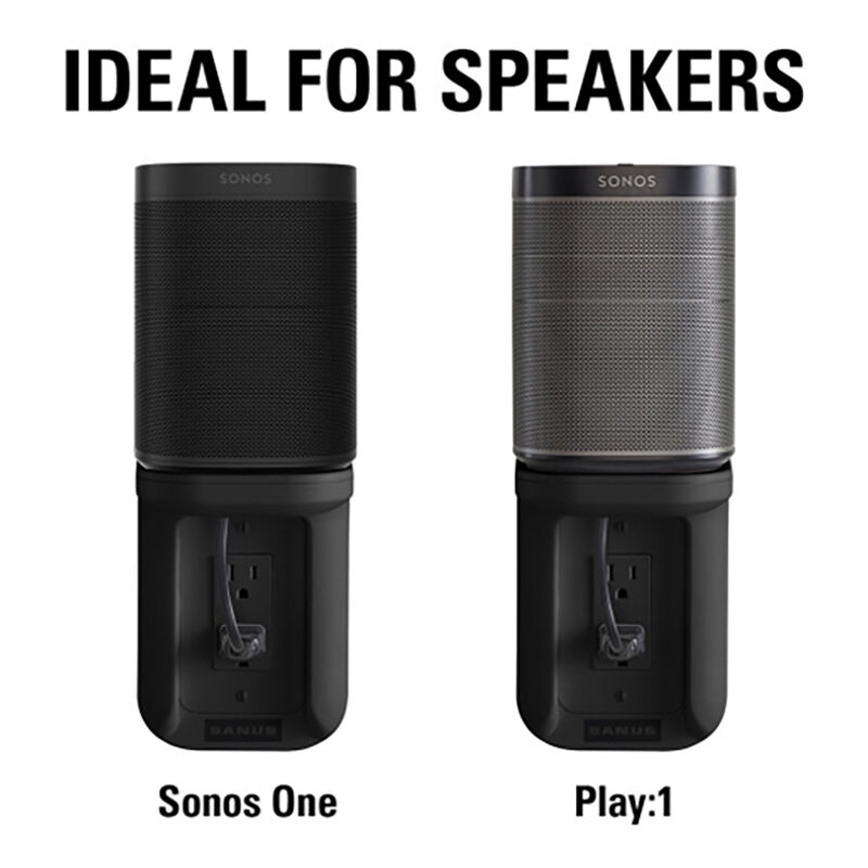 Sanus Systems WSOS1B1 Speaker Stand, , hires