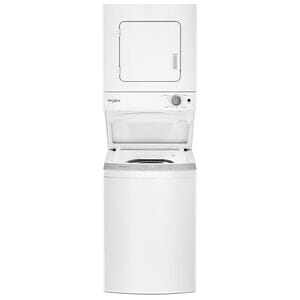 Whirlpool 24 in. Laundry Center with 1.6 cu. ft. Washer with 6 Wash Programs & 3.4 cu. ft. Electric Dryer with 4 Dryer Programs & Sensor Dry - White, , hires