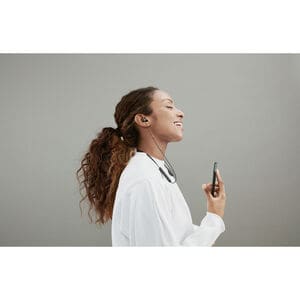 Sony WI-C100 Wireless In-ear Bluetooth Headphones with built-in microphone, Black, , hires