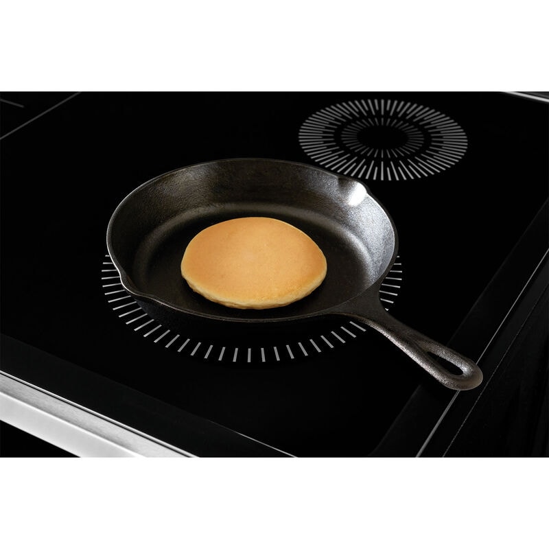 Frigidaire 30 in. 5.3 cu. ft. Standard Convection Electric Range with 4 Induction Burners - Stainless Steel, , hires