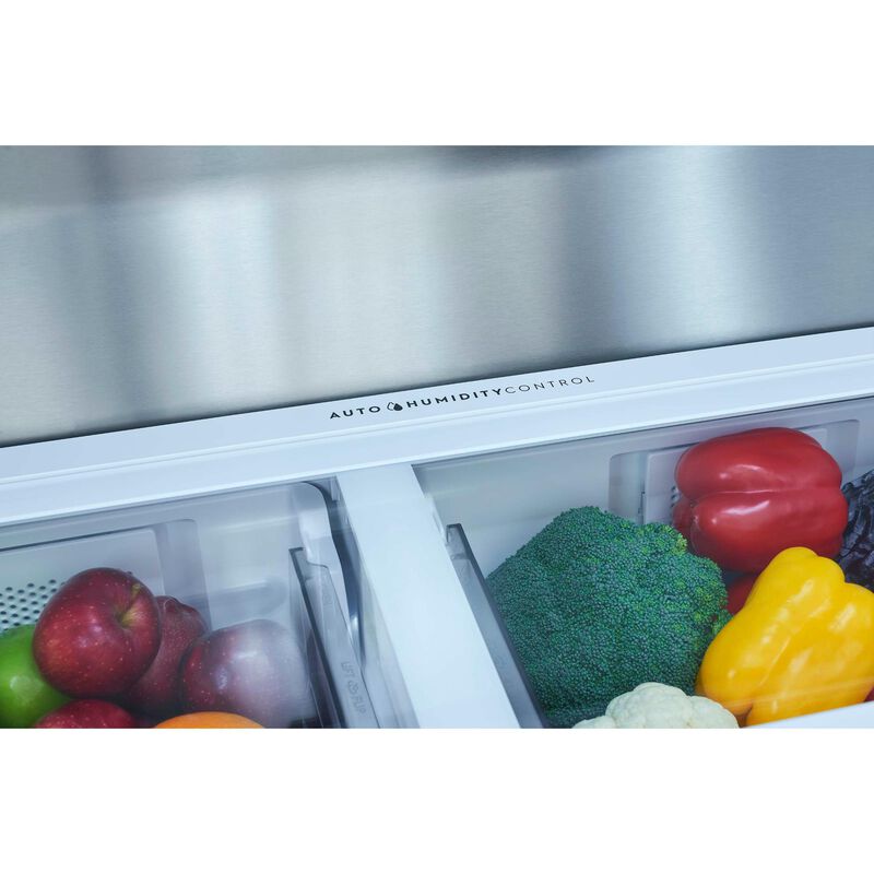 Frigidaire Professional 36 in. 21.4 cu. ft. Smart Counter Depth 4-Door French Door Refrigerator with Ice & Water Dispenser - Stainless Steel, , hires