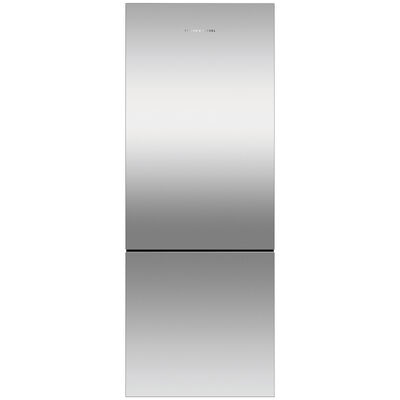 Fisher & Paykel Series 5 25 in. 13.5 cu. ft. Smart Counter Depth Bottom Freezer Refrigerator - Stainless Steel | RF135BLPX6N
