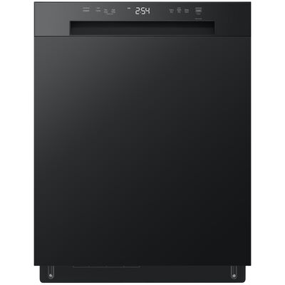 LG 24 in. Built-In Dishwasher with Front Control, 52 dBA Sound Level, 15 Place Settings & 5 Wash Cycles - Black | LDFC2423B