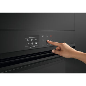 Fisher & Paykel Series 9 24" 1.3 Cu. Ft. Electric Single Wall Oven with True European Convection - Black, , hires