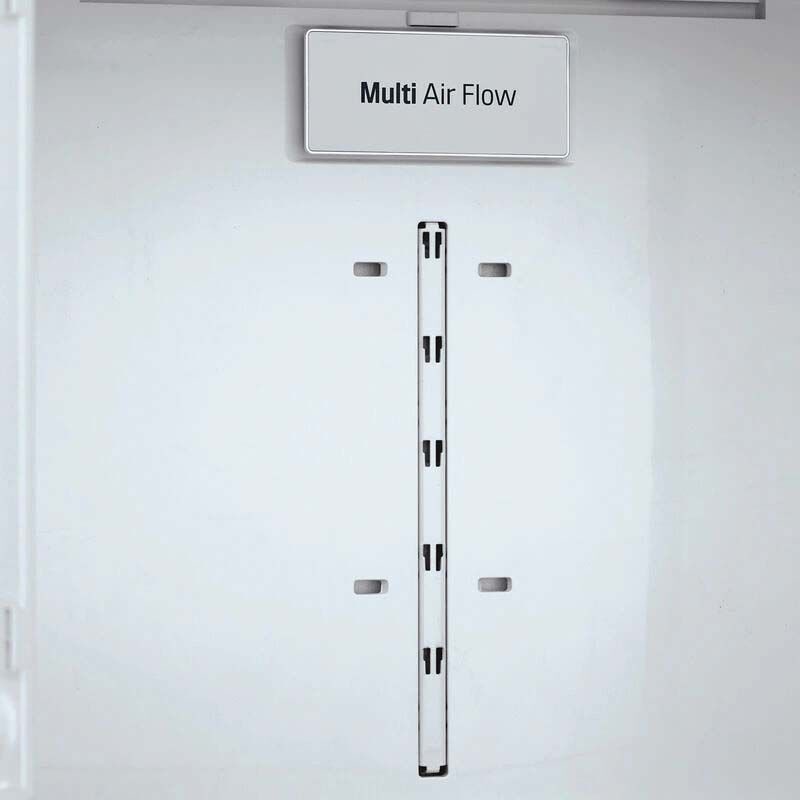 LG 36 in. 27.7 cu. ft. Smart French Door Refrigerator with Ice & Water Dispenser - PrintProof Black Stainless Steel, PrintProof Black Stainless Steel, hires