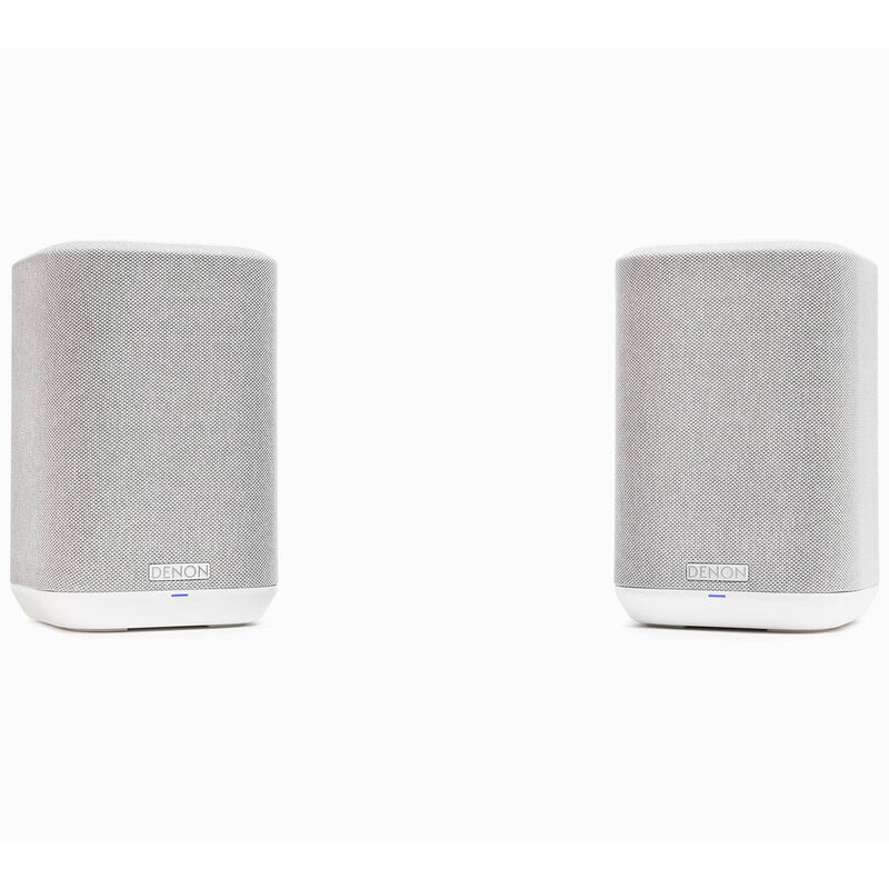 Denon Home 150 Compact Smart Speaker with Built-In HEOS - White, White, hires