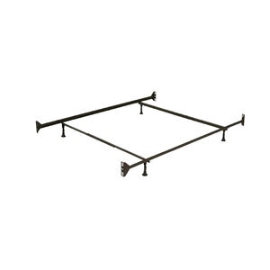 Bed Frame with Headboard/Footboard Brackets - Twin/Full, , hires