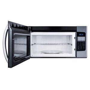 Summit 30 in. 1.6 cu. ft. 1000W Over-the-Range Microwave with 265 CFM - Stainless Steel, , hires