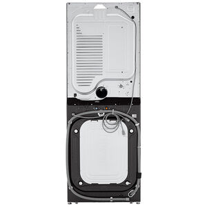 LG 27 in. WashTower with 4.5 cu. ft. Washer with 6 Wash Programs & 7.4 cu. ft. Gas Dryer with 6 Dryer Programs, Sensor Dry & Wrinkle Care - Black Steel, Black Steel, hires