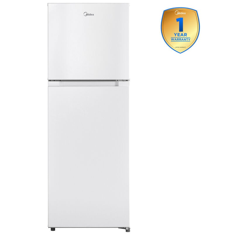 Midea 22 in. 10.1 cu. ft. Counter Depth Garage-Ready Top Freezer Refrigerator - White, , hires