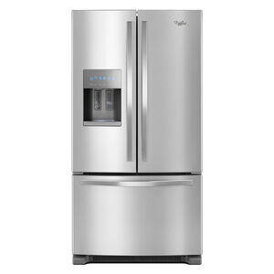 Whirlpool 36 in. 24.7 cu. ft. French Door Refrigerator with External ...