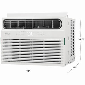 Frigidaire 12,000 BTU 230V Heat/Cool Window Air Conditioner with 3 Fan Speeds, Sleep Mode & Remote Control - White, , hires