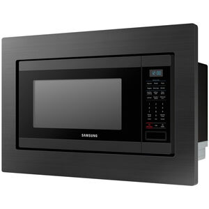 Samsung 24 in. 1.9 cu.ft Countertop Microwave with 10 Power Levels & Sensor Cooking Controls - Black Stainless Steel, , hires