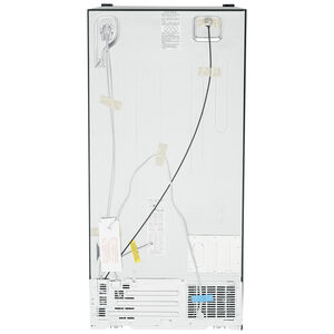 GE 33 in. 23 cu. ft. Side by Side Refrigerator with Ice & Water Dispenser - Black, Black, hires