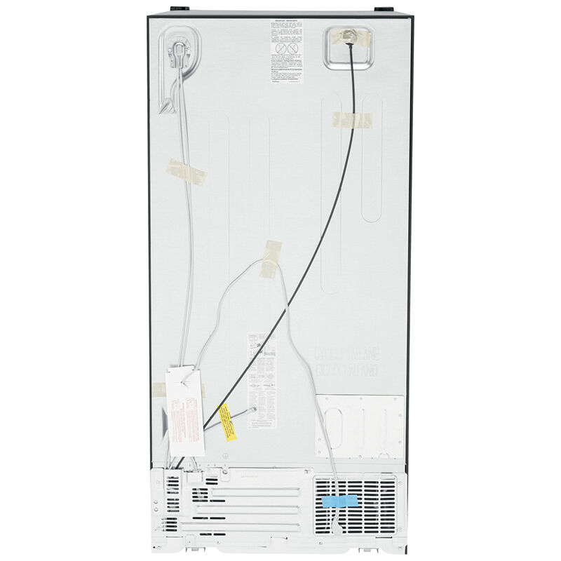 GE 33 in. 23 cu. ft. Side by Side Refrigerator with Ice & Water Dispenser - Black, Black, hires