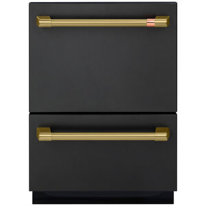 Cafe Refrigerator Handle Kit (Set of 2) - Brushed Brass, , hires