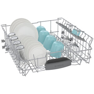 Bosch 800 Series 24 in. Top Control Smart Dishwasher with 42 dBa Sound Level, 3rd-Rack & CrystalDry - Custom Panel Ready, Custom Panel Required, hires