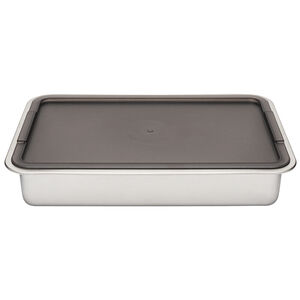 Frigidaire 15 in. ReadyCook Marinade and Oven Pan for Ranges - Stainless Steel, , hires