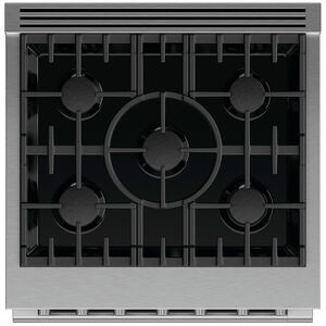 Fisher & Paykel Series 7 Professional 30 in. 4.6 cu. ft. Standard Convection Gas Range with 5 Sealed Burners - Stainless Steel, , hires