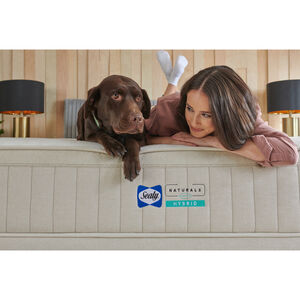Sealy Naturals Firm Tight Top Mattress - Twin XL Size, , hires