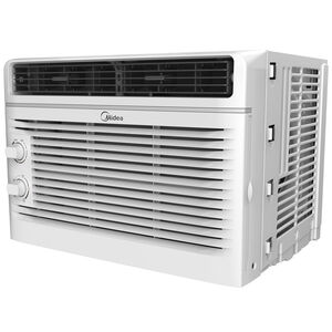 Midea 5,000 BTU 115V Window Air Conditioner with 2 Fan Speeds & Sleep Mode - White, , hires