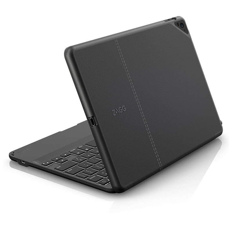 ZAGG Folio Keyboard For iPad Pro 9.7, Air 2 - Backlit Keys - Black, , hires