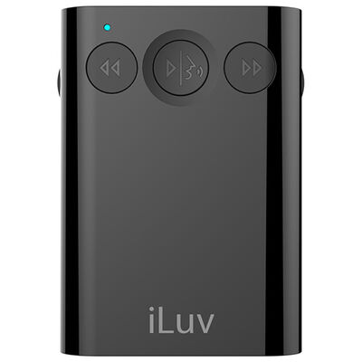 iLuv Bluetooth Stereo Splitter with Hands-Free Function & Dual Volume Control | I111BTBK
