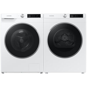 Samsung 24 in. 2.5 cu. ft. Front Loading Washer with 24 Wash Programs, 13 Wash Options, Sanitize Cycle & Self Clean - White, , hires