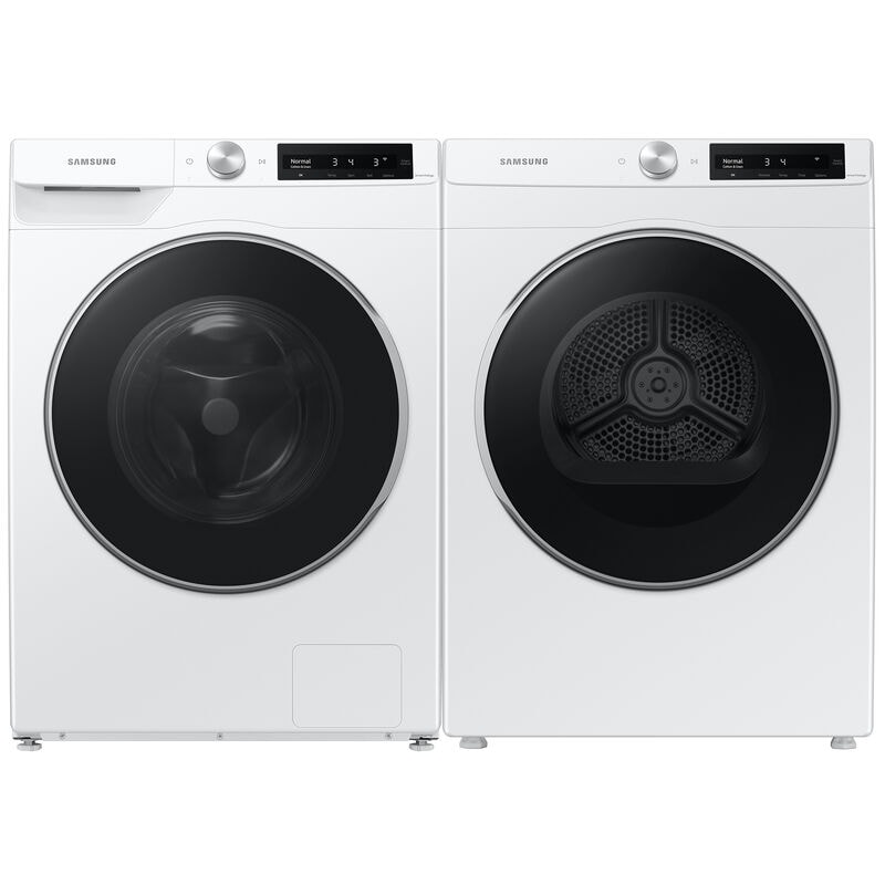 Samsung 24 in. 2.5 cu. ft. Front Loading Washer with 24 Wash Programs, 13 Wash Options, Sanitize Cycle & Self Clean - White, , hires