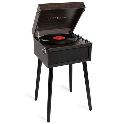 Victrola Liberty Record Player with Stand - Espresso | VTA-75