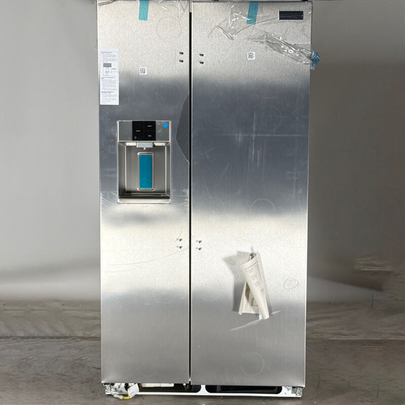 Frigidaire Professional 36 in. 22.3 cu. ft. Counter Depth Side by Side Refrigerator with Ice & Water Dispenser - Stainless Steel (Open Box Good Condition), , hires