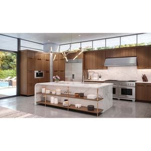 Wolf 60 in. Ducted Canopy Pro Style Style Range Hood with 3 LED Lights - Stainless Steel, , hires