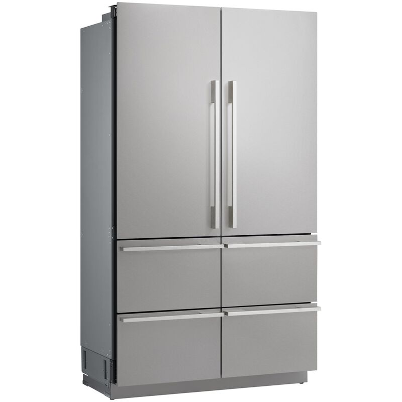 SKS 48 in. 26.0 cu. ft. Built-In Smart Counter Depth 6-Door French Door Refrigerator with Internal Water Dispenser - Stainless Steel, , hires