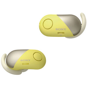 Sony Wireless Bluetooth In-Ear Headphones - Yellow, Yellow, hires