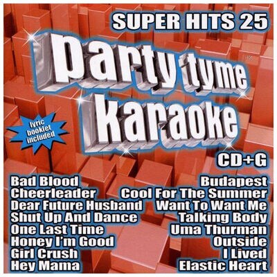 Party Tyme Karaoke SUPER HITS 25 | SYB1125