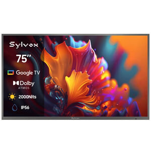 Sylvox - Pool Pro 3.0 75" Class Full Sun 4K UHD QLED Smart Google Outdoor TV, , hires