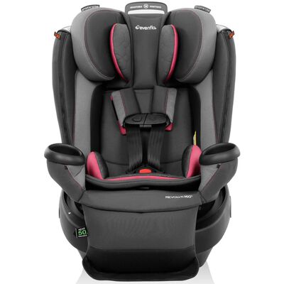 Evenflo Revolve360 Extend All-in-One Rotating Car Seat with Quick Clean Cover - Rowe Pink | CS360212462