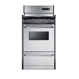 Summit Professional Series 20 in. 2.4 cu. ft. Electric Range with Coil Burners - Stainless Steel, , hires