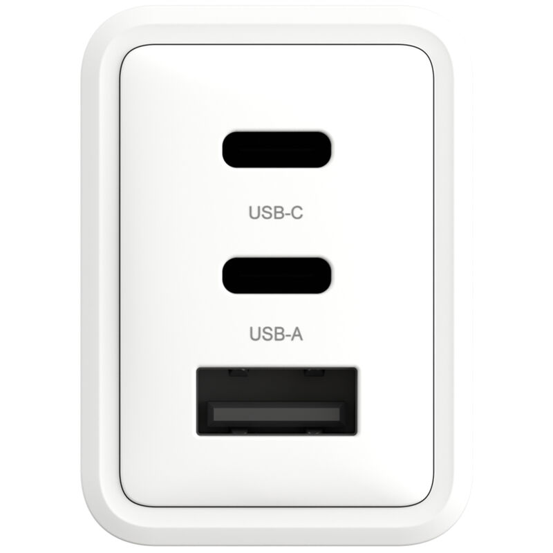PhoneSuit - GaN USB-C/C/A Wall Charger - White, , hires