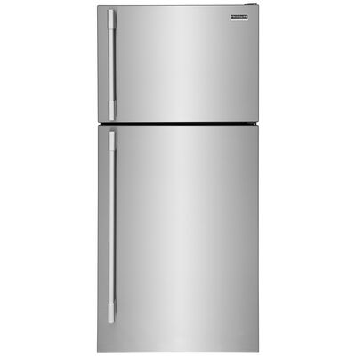 Frigidaire Professional 30 in. 20 cu. ft. Top Freezer Refrigerator with Right Hinge Door - Smudge-Proof Stainless Steel | FPHT2097VF