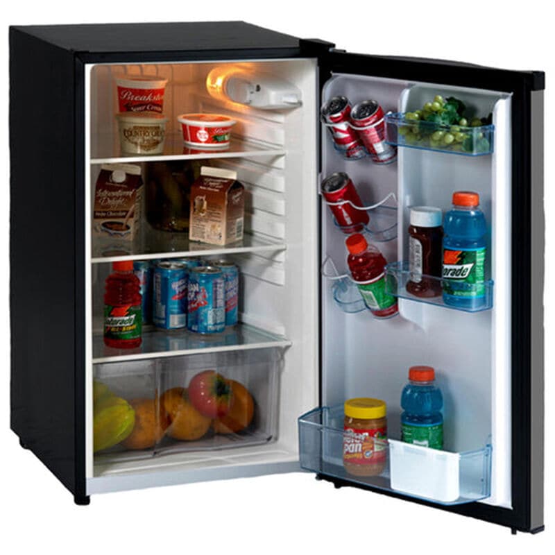 Avanti 20 in. 4.4 cu. ft. Mini Fridge - Black, Black, hires