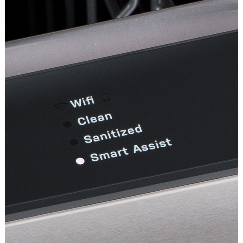 GE Profile 24 in. Top Control Flush-Mount Smart Dishwasher with 44 dBa Sound Level, 3rd-Rack & Dry Boost - Fingerprint Resistant Stainless, , hires