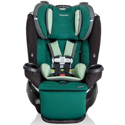 Evenflo Gold Revolve360 Extend All-in-One Rotational Car Seat with Green & Gentle Fabric - Emerald Green | 38412428