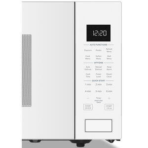 Whirlpool 22 in. 1.6 cu. ft. 1200W Countertop Microwave with Sensor Cooking - White, White, hires