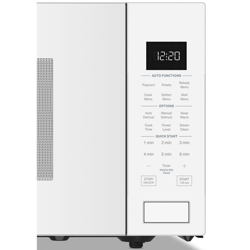 Whirlpool 22 in. 1.6 cu. ft. 1200W Countertop Microwave with Sensor Cooking - White, White, hires