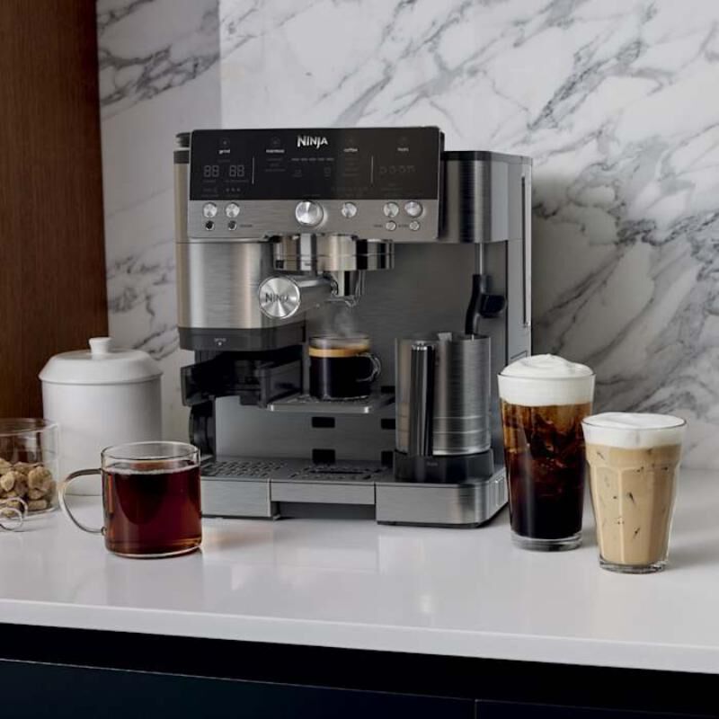Ninja Luxe Cafe Premier Espresso Machine - Stainless Steel, , hires