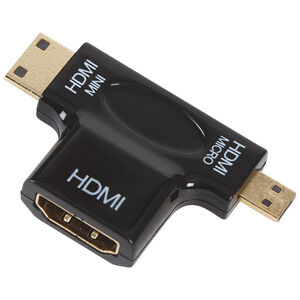 RCA 2-In-1 Mini & Micro HDMI Adapter, , hires