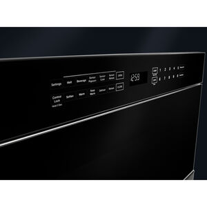 JennAir Noir 24 in. 1.2 cu. ft. 950W Drawer Microwave with Sensor Cooking - Floating Glass Black, , hires