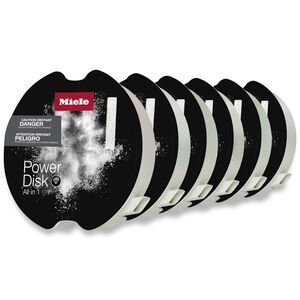 Miele 6-Pack PowerDisk All In 1 Detergent for Dishwashers with AutoDos, , hires