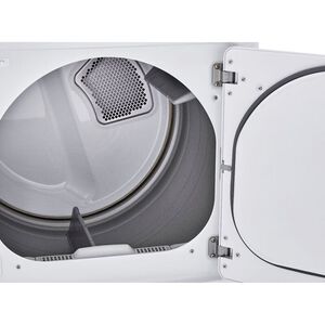 LG 27 in. 7.3 cu. ft. Electric Dryer with Sensor Dry Technology & Solid White Door Trim - White, , hires
